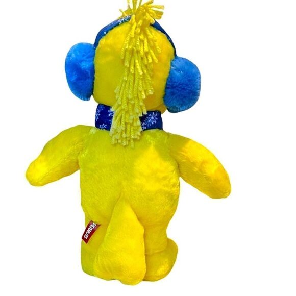 Peanuts Woodstock Snowflake Scarf Headphones Standing Plush 19” - Picture 5 of 16